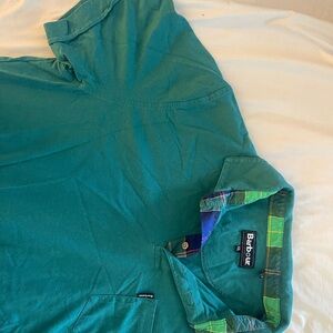 Barbour Men's Teal Polo